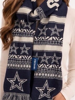 NFL Dallas Cowboys Scarf with Fringe